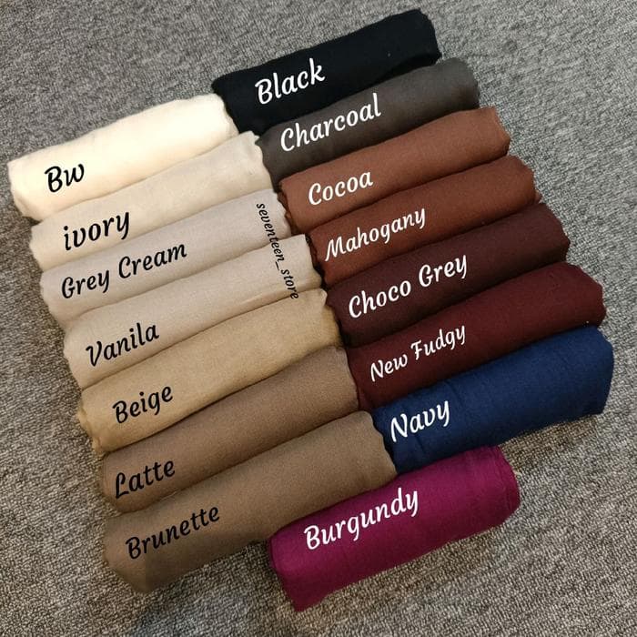 ERaiia Viscose Shawl (Pasmina Viscose)/ Pasmina Modal pashmina bahan Muslim Jilbab Panjang